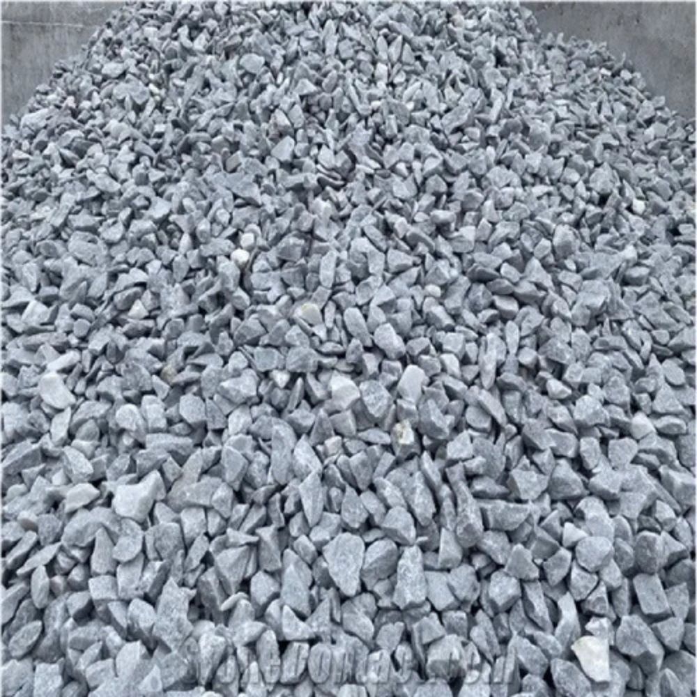 Pebbles Grey Marble Chips Unpolished