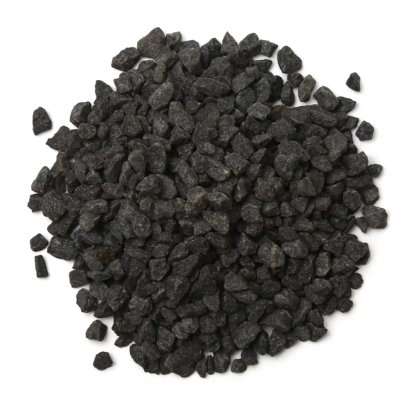 Pebbles Black Chips Unpolished