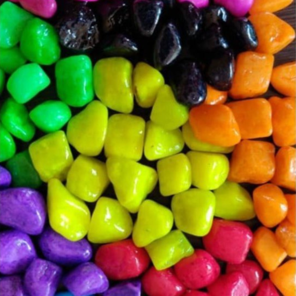 Pebbles Mix Coloured Polished