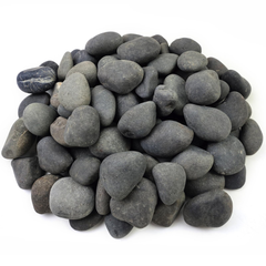 Pebbles Black River Unpolished