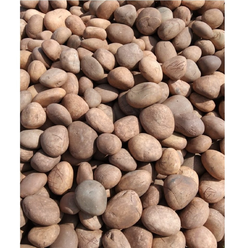 Pebbles Brown River Unpolished