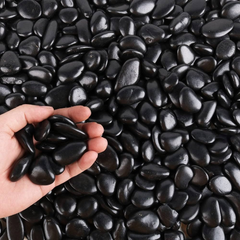 Pebbles Black Polished