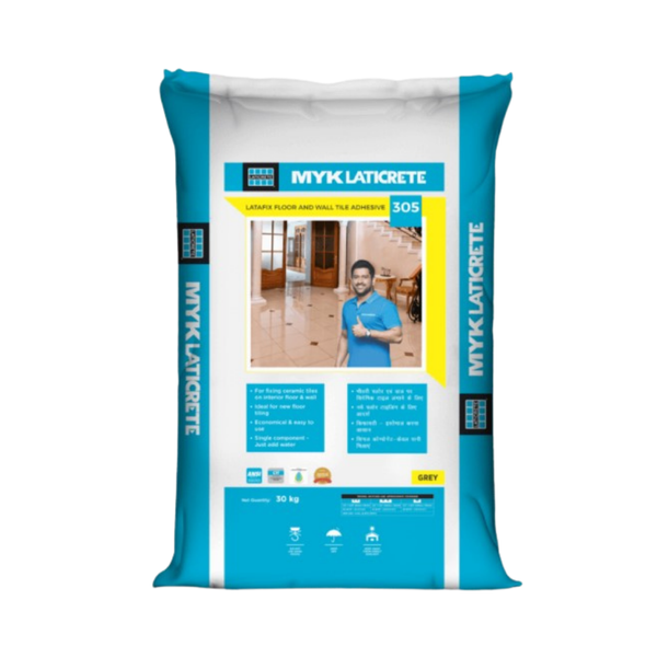 MYK Laticrete 305 Tile Adhesive, Grey, 30 Kg Bag