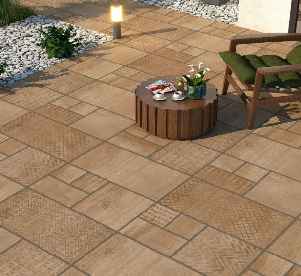 Digital Parking Tiles Code Venice Sand (600X600 mm) 12mm