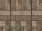 Digital Parking Tiles Code Venice Walnut (600X600 mm) 12mm