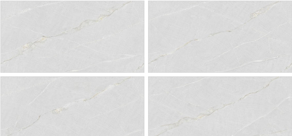 Digital Vitrified Tiles Code Visma Bianco (600x1200 mm) Carving Endless