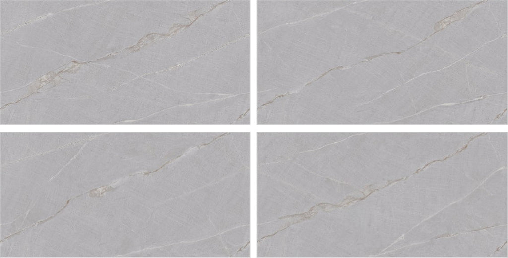 Digital Vitrified Tiles Code Visma Grey (600x1200 mm) Carving Endless