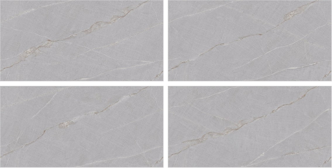 Digital Vitrified Tiles Code Visma Grey (600x1200 mm) Carving Endless