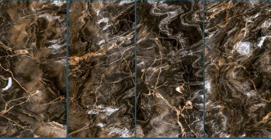 Digital Vitrified Tiles Code Washington Brown (600x1200 mm) High Glossy