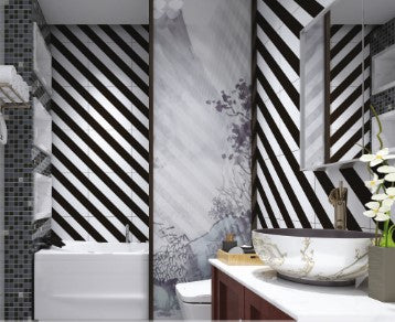 Digital Moroccan Tiles Code Wb-08 (300x300mm)