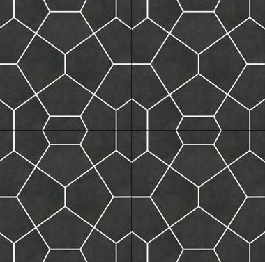 Digital Parking Tiles Code Zic Zac 001 (400x400mm)