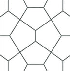 Digital Parking Tiles Code Zic Zac 002 (400x400mm)