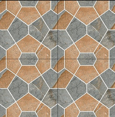 Digital Vitrified Tiles Code Zic Zac 005 (400x400mm) Matt