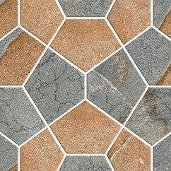 Digital Vitrified Tiles Code Zic Zac 005 (400x400mm) Matt