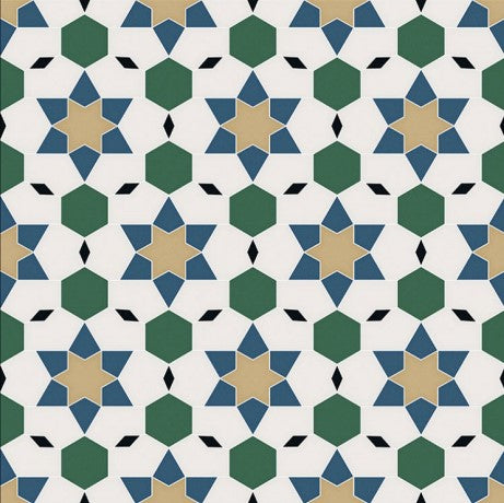 Digital Moroccan Tiles Code Agraba Natural (600x600 mm)