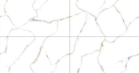 Digital Vitrified Tiles Code Alex White (600x1200 mm) Glossy