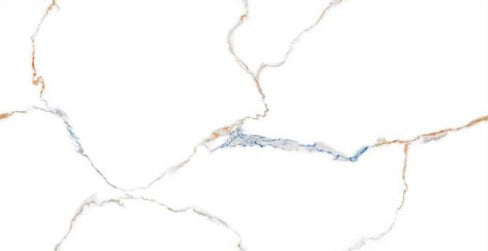 Digital Vitrified Tiles Code Alex White (600x1200 mm) Glossy