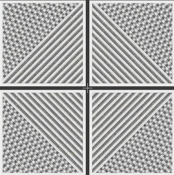 Digital Parking Tiles Code Alfa-047 (400x400mm)