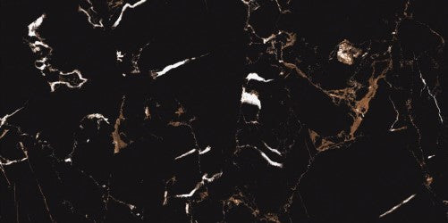 Digital Vitrified Tiles Code Apollo Black (600x1200 mm) High Glossy