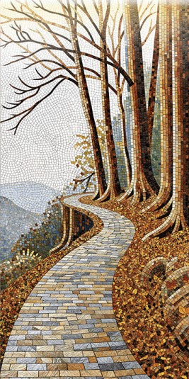 Digital Poster Tiles Code Autumn Trail (1200x2400 mm)