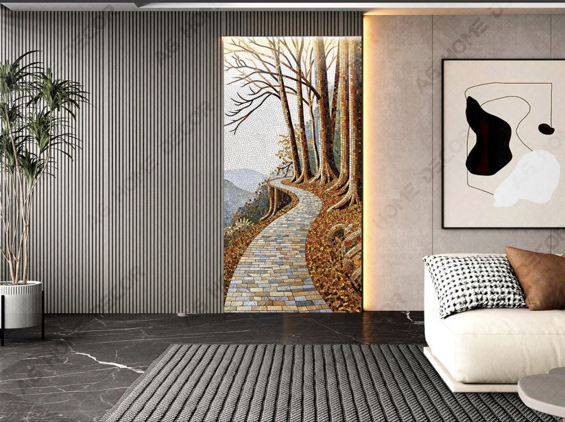 Digital Poster Tiles Code Autumn Trail (1200x2400 mm)