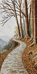 Digital Poster Tiles Code Autumn Trail (1200x2400 mm)