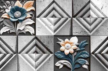 Digital Elevation Tiles Code Baiko Amazone (300x450 mm) High Depth