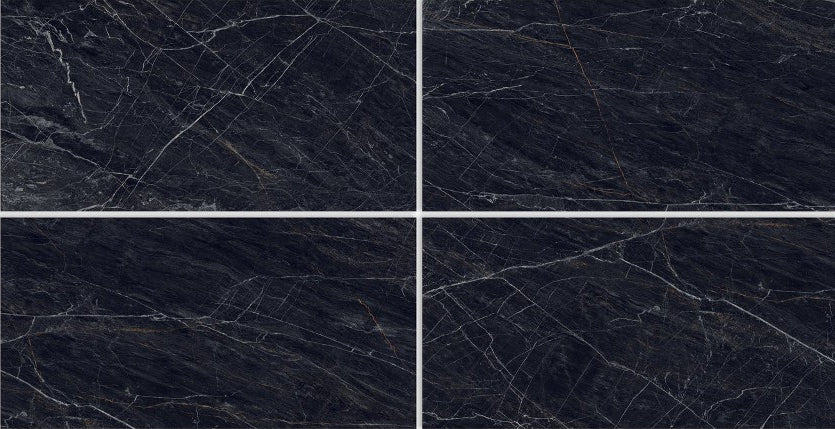 Digital Vitrified Tiles Code Barcelo Black (600x1200 mm) Endless