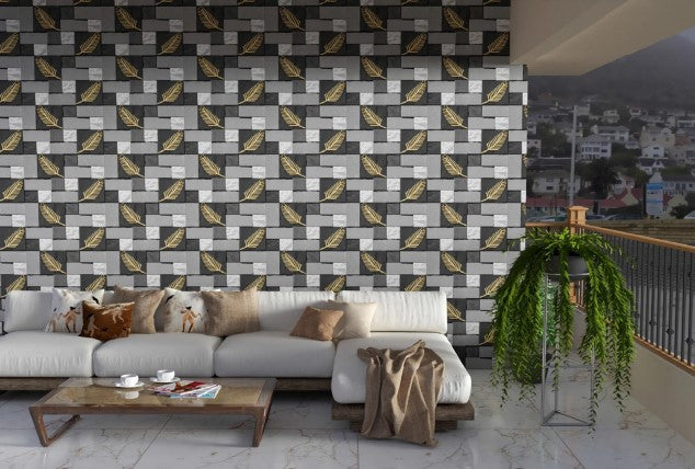 Digital Elevation Tiles Code Beach Grey (300x450 mm) High Depth