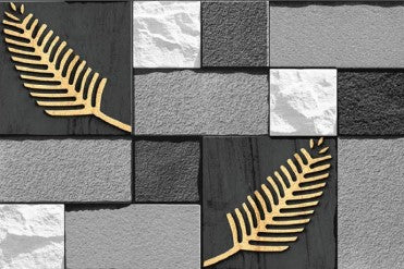 Digital Ceramic Tiles Code Beach Grey (300x450 mm) High Depth