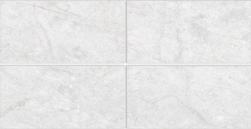 Digital Vitrified Tiles Code Bossy Bianco (600x1200 mm) Glossy Endless