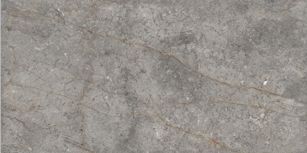 Digital Vitrified Tiles Code Bossy Grey (600x1200 mm) Glossy Endless