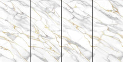 Digital Vitrified Tiles Code Botanic Grey Gold (600x1200 mm) High Glossy