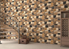 Digital Ceramic Tiles Code Boulder Oro (300x450 mm) High Depth