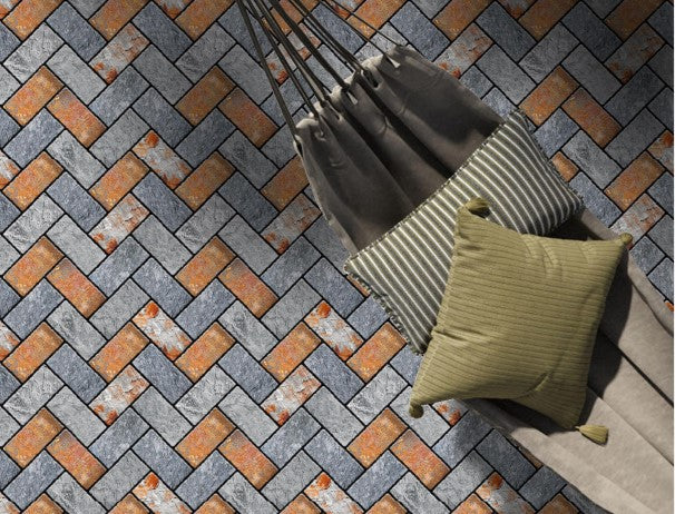 Digital Parking Tiles Code Bricks 3 (400x400mm)