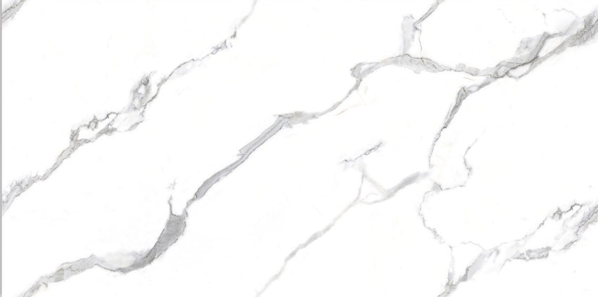 Digital Vitrified Tiles Code Calacatta Lasa (600x1200 mm) Glossy Endless
