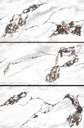 Digital Vitrified Tiles Code Capraia White  (600x1200 mm) Glossy