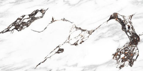 Digital Vitrified Tiles Code Capraia White  (600x1200 mm) Glossy