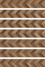Digital Wooden Tiles Code Chevron Natural (200x1200mm)