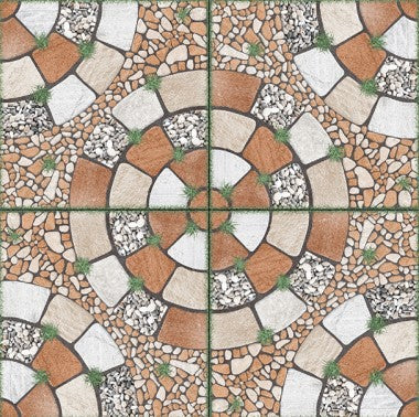 Digital Parking Tiles Code Cobble 002 (400x400mm)