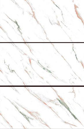 Digital Vitrified Tiles Code Corinto White (600x1200 mm) High Glossy