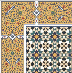 Digital Moroccan Tiles Code Cp-15 (300x300mm) Matt