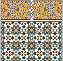 Digital Moroccan Tiles Code Cp-15 (300x300mm) Matt