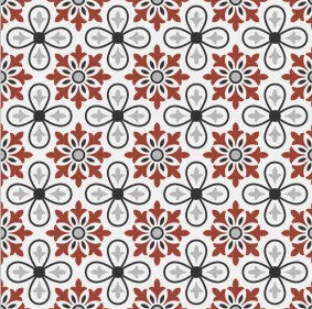 Digital Moroccan Tiles Code Cp-20 (300x300mm) Matt