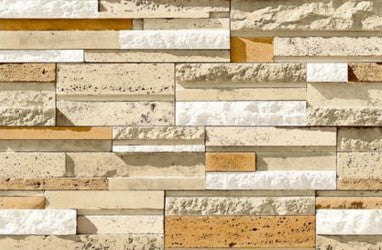 Digital Elevation Tiles Code Creek Crema (300x450 mm) High Depth