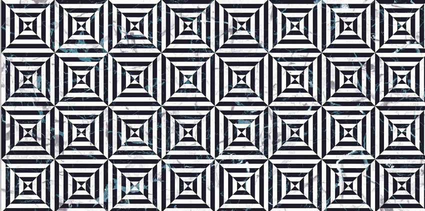 Digital Vitrified Tiles Code Décor 002 (600x1200 mm) High Glossy Endless