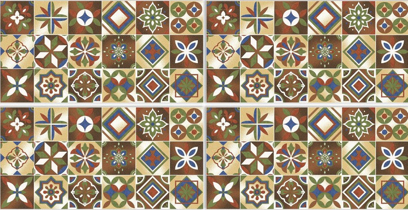 Digital Vitrified Tiles Code Décor 011 (600x1200 mm) High Glossy Endless