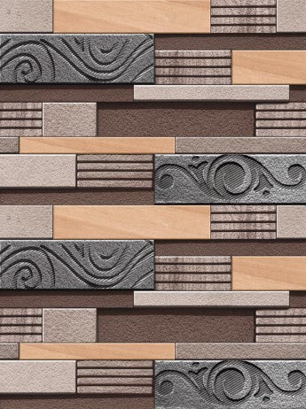 Digital Elevation Tiles Code Desert Choco (300x450 mm) High Depth