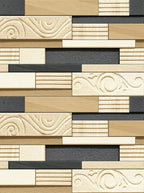 Digital Elevation Tiles Code Desert Oro (300x450 mm) High Depth