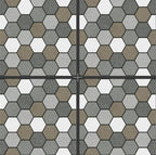 Digital Parking Tiles Code Daimond-024 (400x400mm)